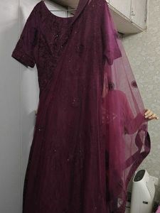 Heavy Wedding One Piece With Dupatta