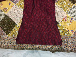 Elegant Maroon Kurta