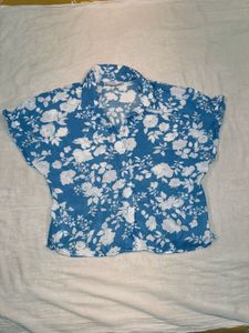 Floral Button-Up Top