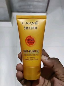Lakeme Sun Expert Spf 50 PA+++ Light Weight Gel For All Skin Types
