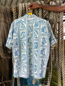 Patterned Short Sleeve Shirt