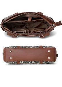 brand new zouk Floral Lattice office  Bag