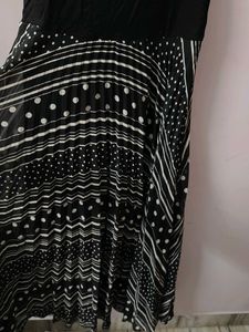 Black &amp; White Dress- Used Thrice