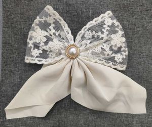 Lace Bow Hair Clip