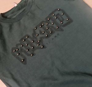Emerald Green Embellished Sweatshirt