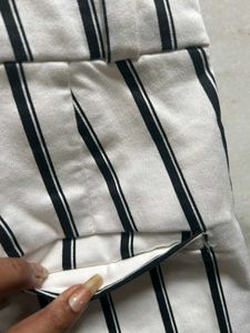MANGO Basics Striped Pants