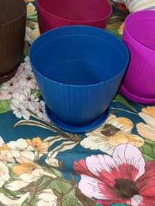 5 Coloring Flower Pots