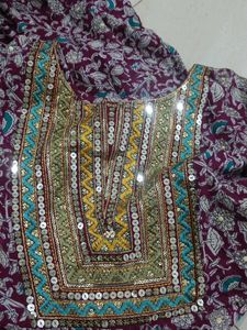 Beautiful Printed Long Dress