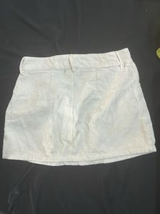 Corduroy Mini Skirt