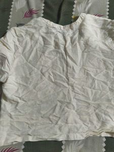 Vintage Style Button-Down Top