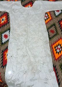 Elegant White Kurta