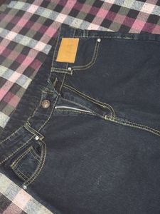 Dark Wash Straight Leg Jeans