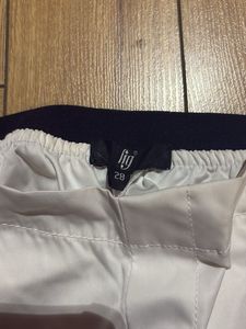 White Casual Trousers