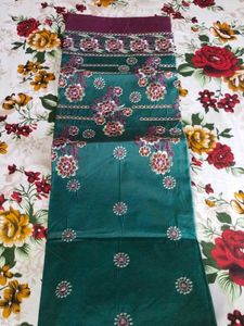 🎀Floral Embroidered Dress Material🎀