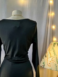 Elegant Black maxi Dress