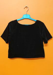 Black Velvet Co-ord Set