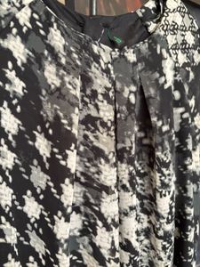 Benetton Abstract Print Shift Dress