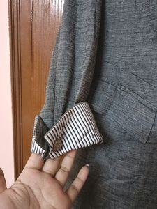 Grey Colour Blazer