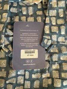 Camera Block Print Shirt