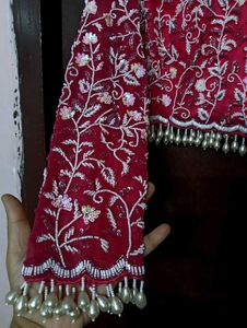 Ready to wear saree with full heavy Embroidered bl