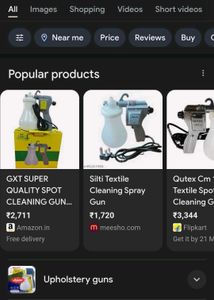 Textile Cleaning Spray Gun