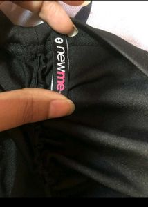 NEW ME BLACK OFFSHOULDER DRESS