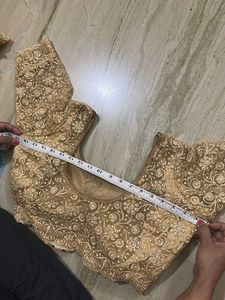 Golden Blouse Traditional
