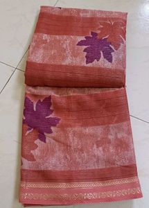 Elegant Floral Saree