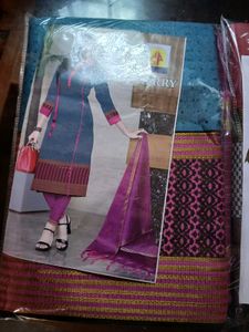 Three Piece Cotton Churidar Set