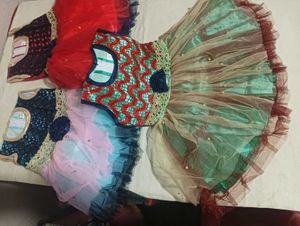 Party Wear Net Frocks