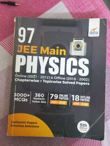 Disha JEE Main Physics PYQs
