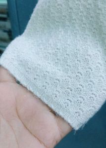 White Long Sleeve Top