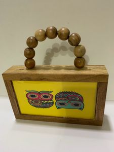 Mdf Wooden Clutch