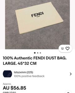Fendi Dust Bag