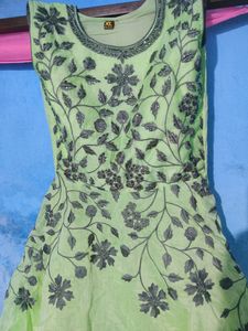 Sea Green Gown