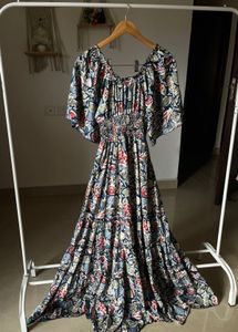 Printed BOHEMIAN Tiered Maxi Dress