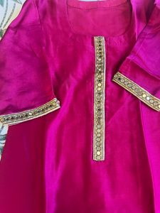 Magenta Salwar Kameez