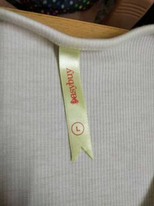 White Lace-Up Crop Top