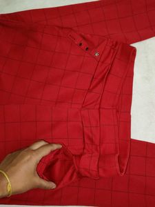 Red Checkered Pants