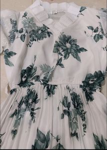 Floral Chiffon Dress