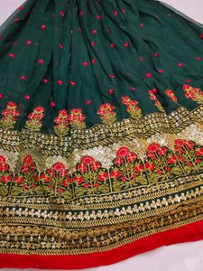 Green Lehenga Choli