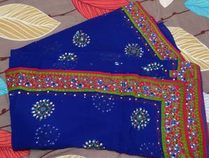 Pure Georgette Saree