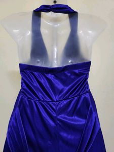 Elegant Blue Party Dress