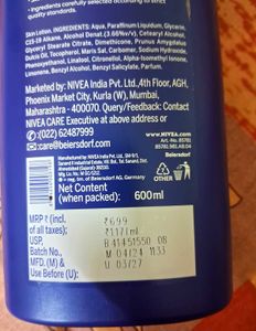 Nivea Body Milk - Nourishing Lotion