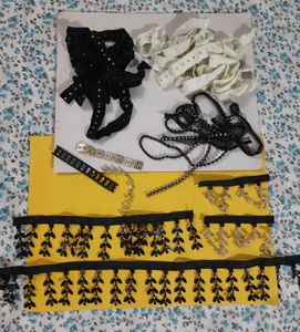 Imported Lace's Cut Pieces