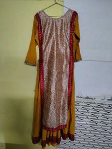 Haldi Special Heavy Work Kurta With Dupatta