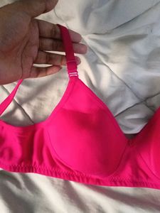 KNOX LIGHTLY PADDED PINK BRA 32B