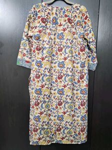 Floral Print Kurta