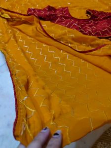 Beutiful Combination Saree An Blouse 😍