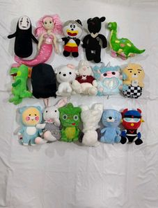 Assorted Plush Toy Bundle